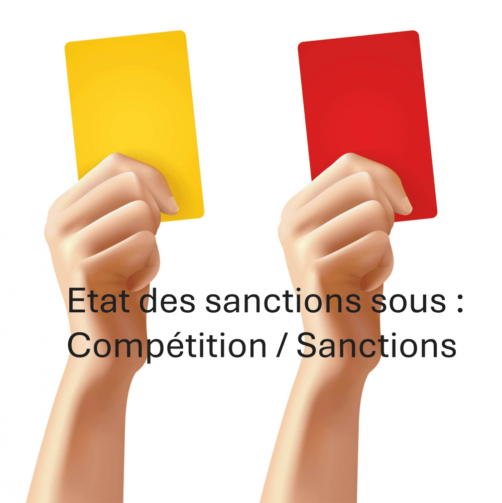 Suivi des sanctions