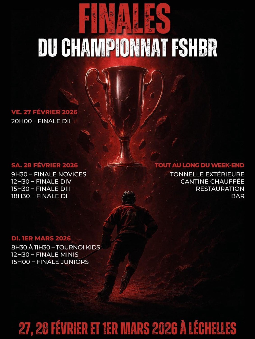 Finales de championnat à Léchelles